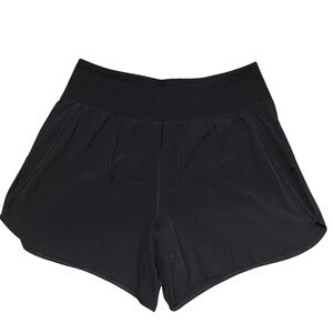 Spanx Get Moving Black Shorts Size XL Core Shaping Running‎ Gym Summer